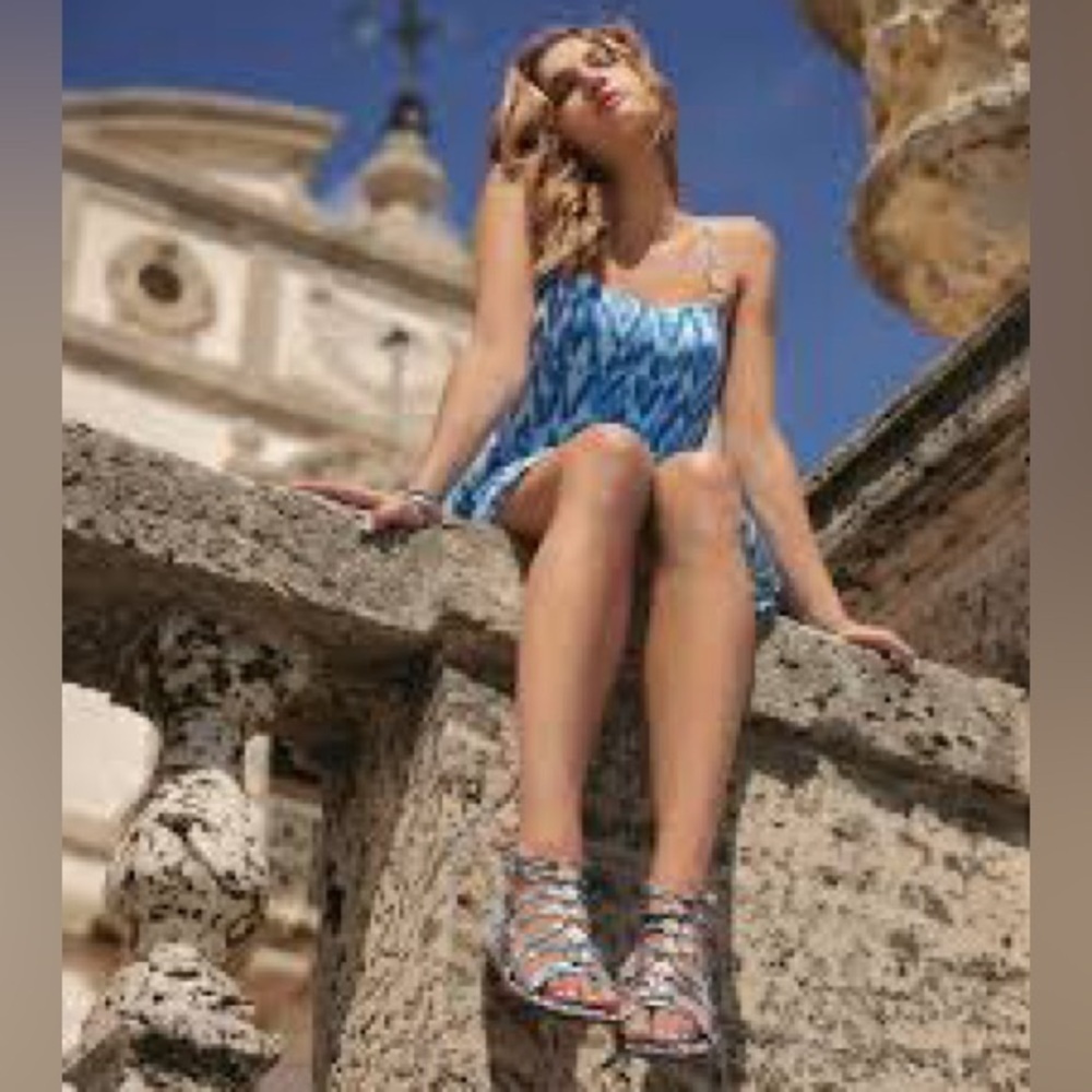 Circa Joan and David Strappy Brown Gladiator Sandals 8 1/2 - Picture 9 of 11